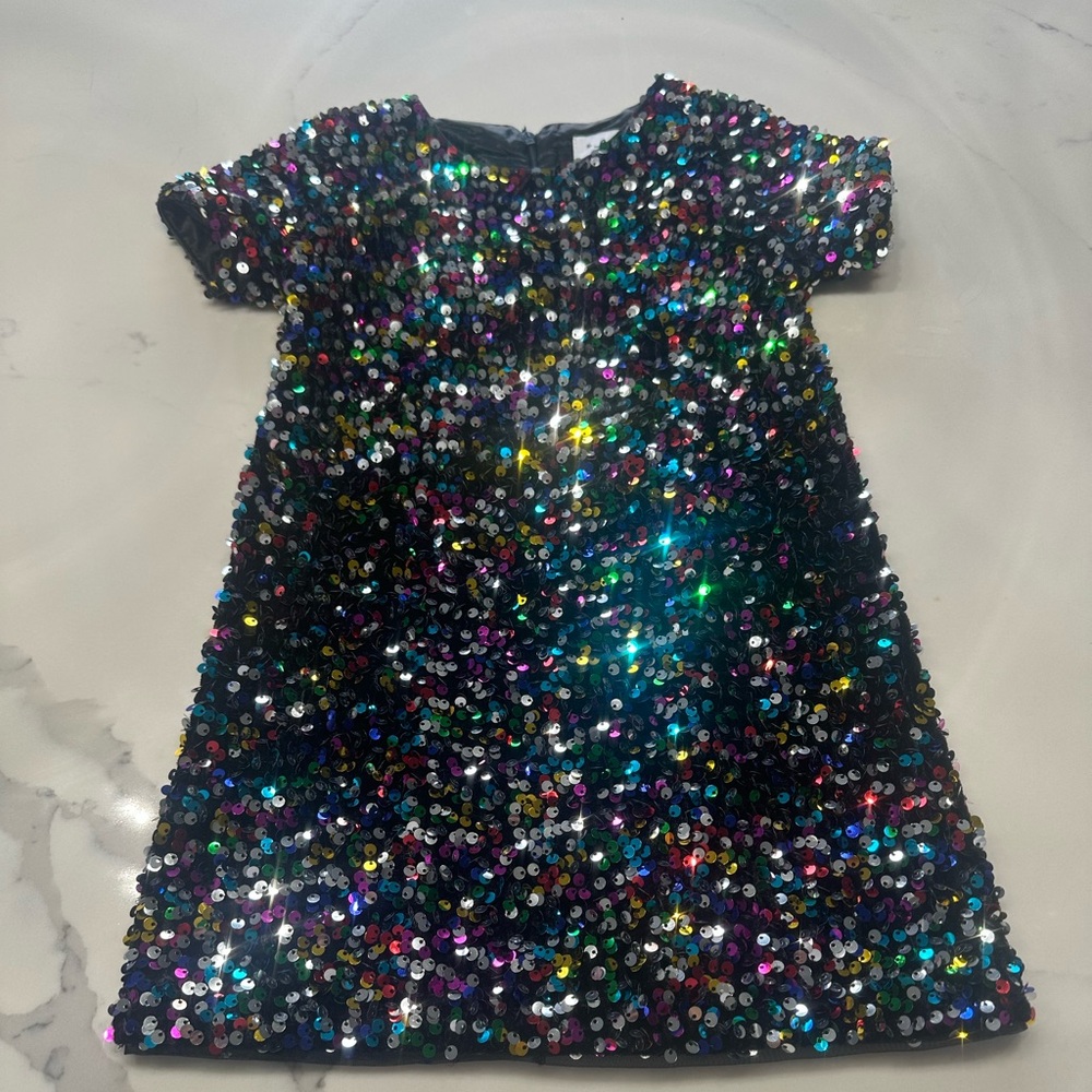 Lola and The Boys Multicolor Sequin Dress - Size 2